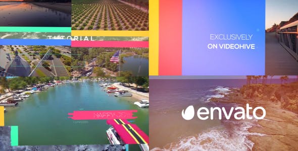 Videohive Happy Colors Slideshow 15142545