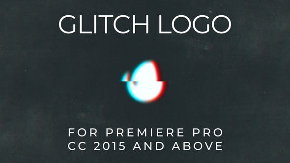 Videohive Glitch Logo 24696390
