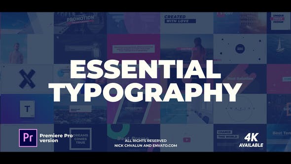 Videohive Typography Pack 22033636