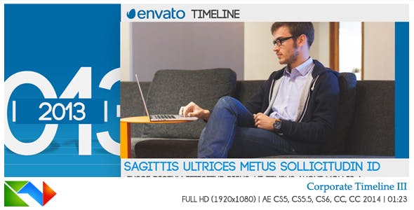 Videohive Corporate Timeline III 13814142