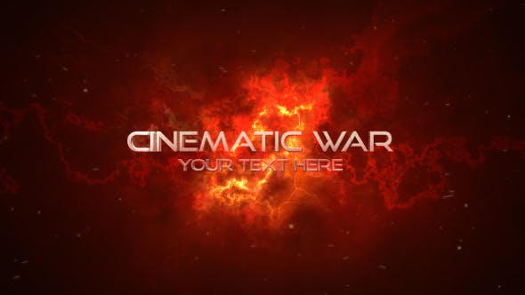 Videohive Cinematic Red Epic Battle 13291914