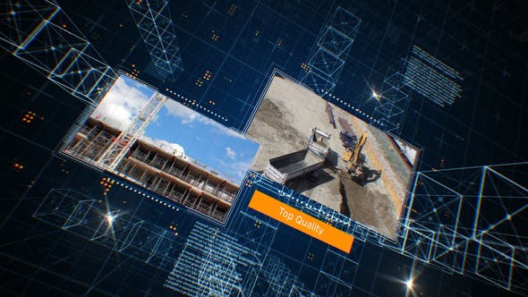 Videohive Tech Construction Slideshow 23000141