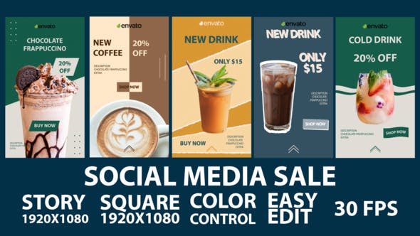 Videohive Social Media Sale 31030240
