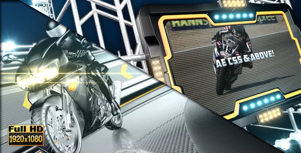 Videohive Wheels Of Steel Race Ident 7375636