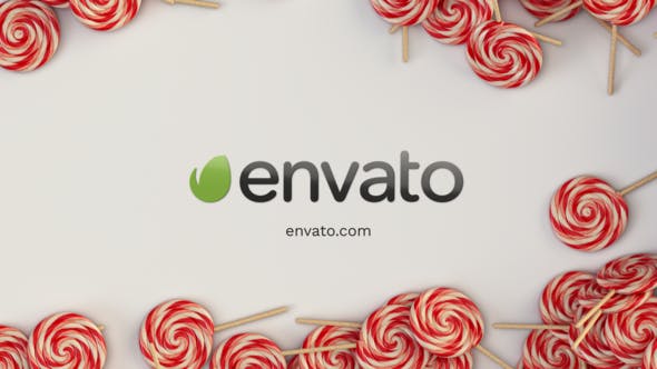 Videohive Christmas Candy Intro 29433037