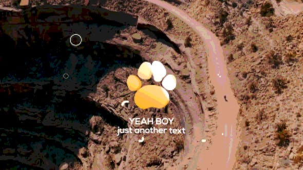 Videohive 8-bit Logo Opener 23218209