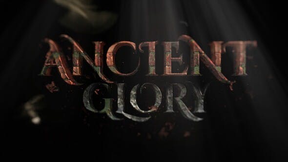 Videohive Ancient Glory Rock Toolkit Title & Logo Intro Maker 28424358