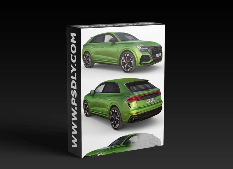 Audi Q8 RS 2020 3D model