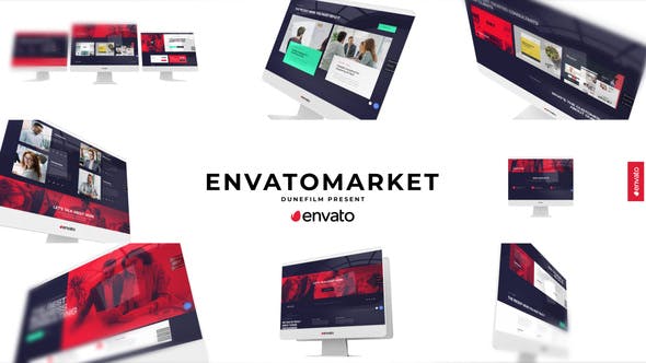 Videohive Mockup Website Presentation 30041860