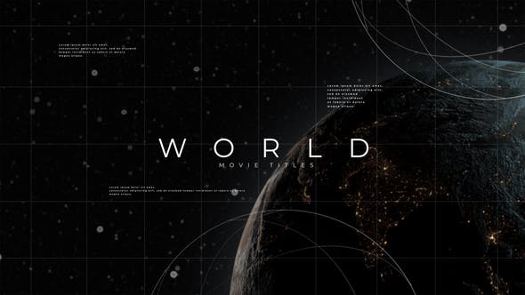 Videohive World Movie Titles Vol 0.2 29255452