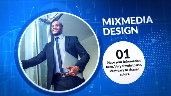 Videohive Blueprint Slideshow 31310377