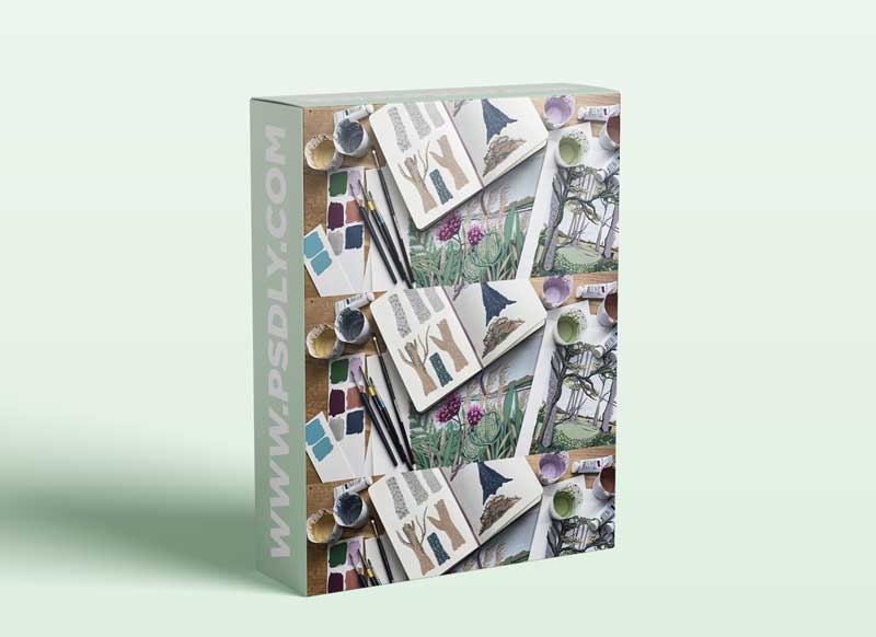 Captivating Landscapes in Gouache Using A Limited Color Palette