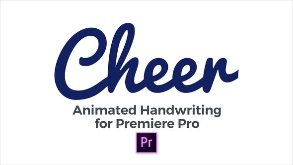 Videohive Cheer Animated Handwriting Typeface 22747651