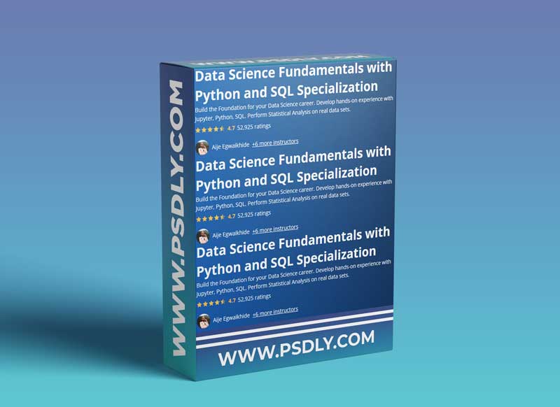 Coursera - Data Science Fundamentals with Python and SQL Specialization