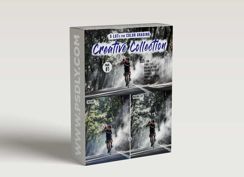 Creative LUTs Pack - Video color grading filters