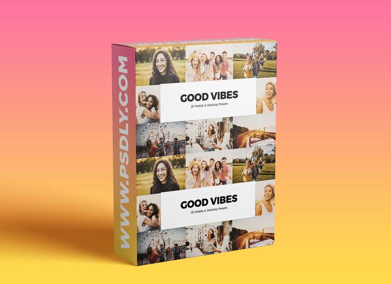 CreativeMarket - 20 Good Vibes Lightroom Presets 6091972