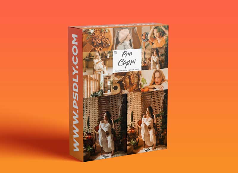 CreativeMarket - 7 Pro Capri Mobile and Lightroom 6044639