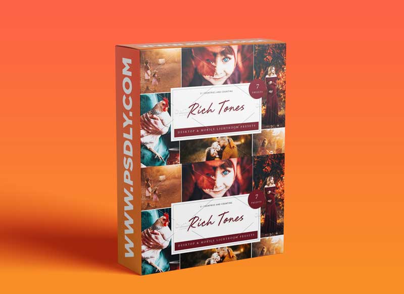 CreativeMarket - 7 x Lightroom Presets Rich Tones 5962684