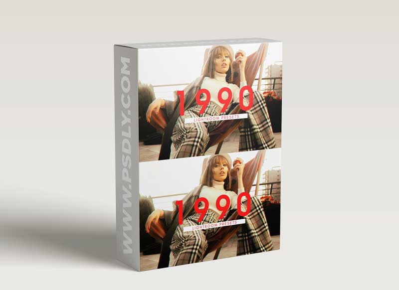 CreativeMarket - 90s Retro Film Presets for Lightroom 6038294