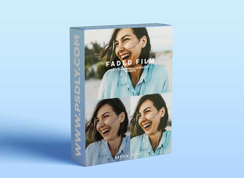 CreativeMarket - FADED FILM Lightroom Presets 5924747