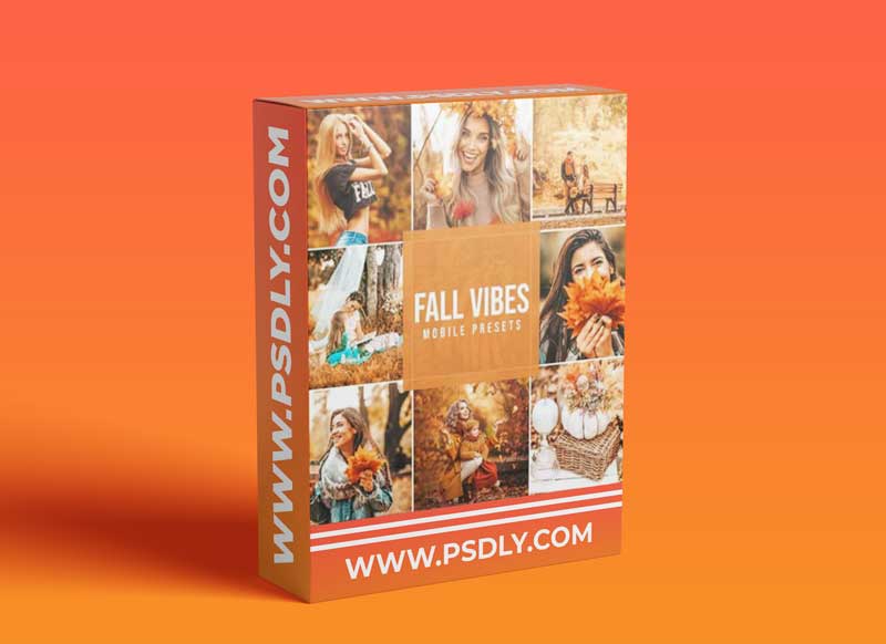 CreativeMarket - FALL VIBES Mobile Lightroom Presets 5712600