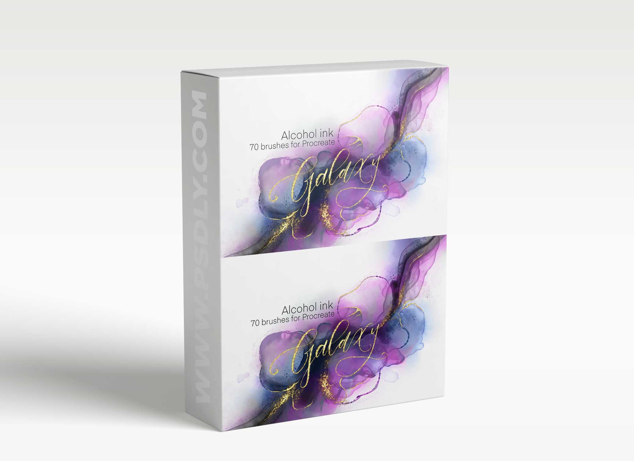 CreativeMarket - Galaxy Alcohol Ink Brushset 5997008