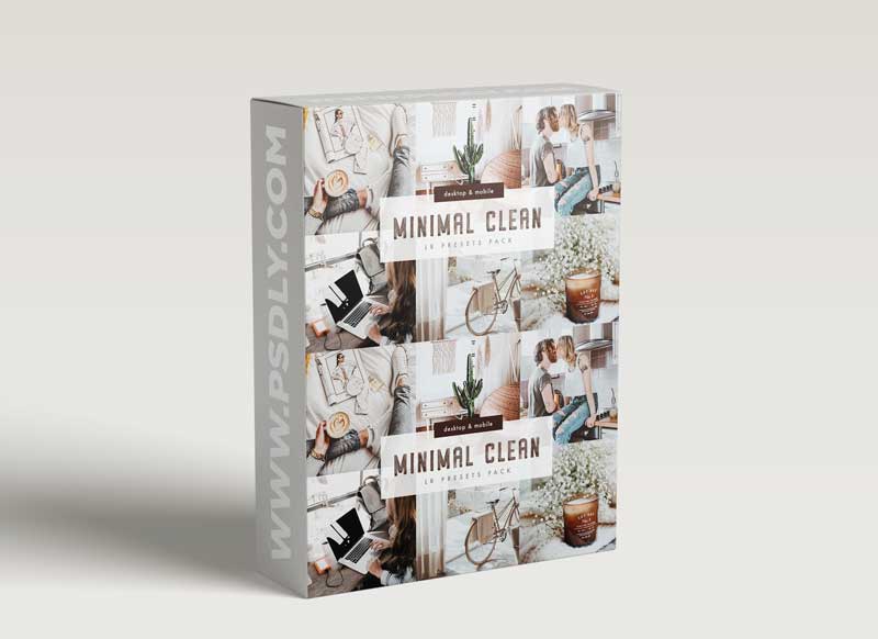 CreativeMarket - Minimal Clean Lightroom Presets Pack 6018691