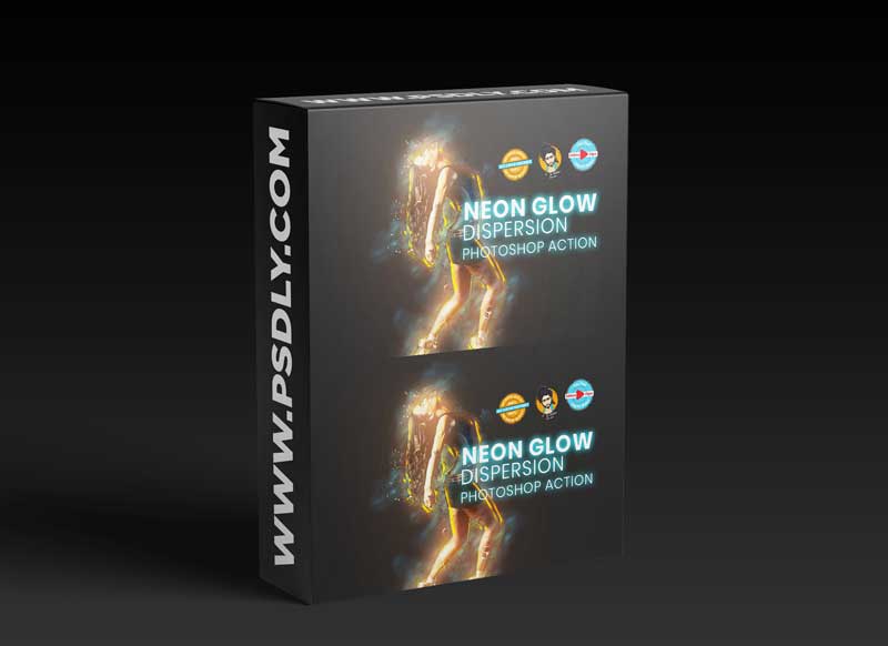 CreativeMarket - Neon Glow Dispersion 5980603