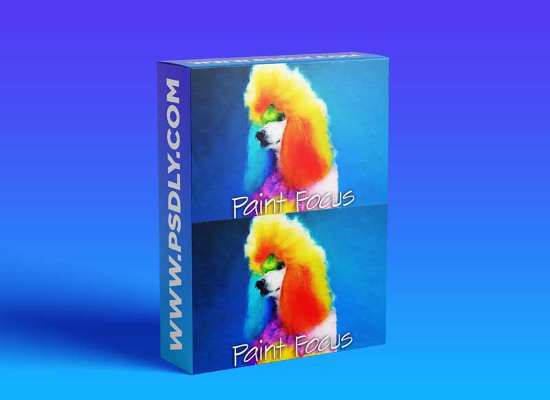 CreativeMarket - Paint Focus Photoshop Action 5928190