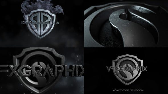Videohive Dark Shield Logo 30898634