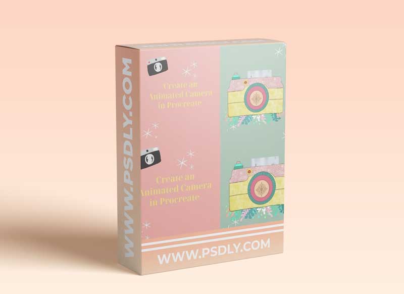 Digital Illustration | Animate for Instagram in Procreate on the iPad | Free Stamps