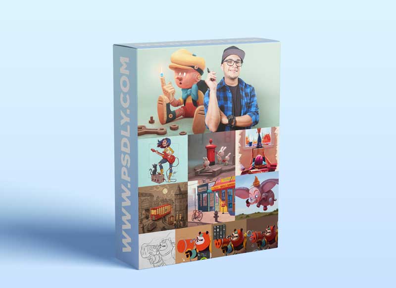 Domestika - Digital Painting for Characters - Color and Light by Joel Santana