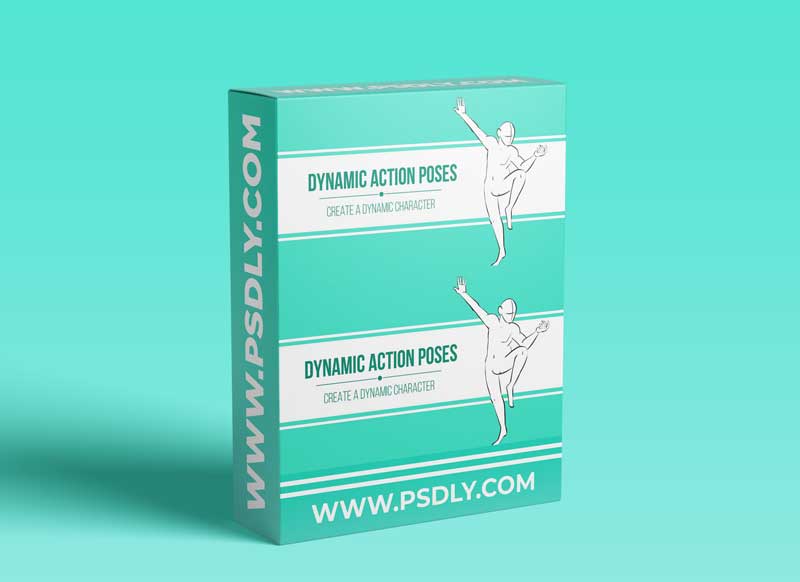 Drawing Dynamic Action Poses - Step By Step!