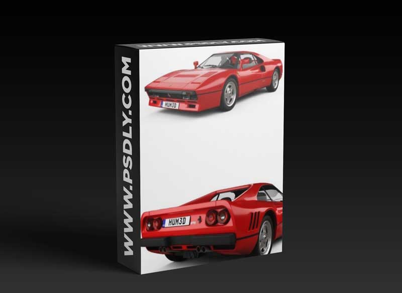 Ferrari 288 GTO 1984 3d Model