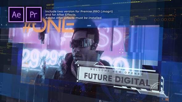 Videohive Future Digital Opener Presentation 31659864