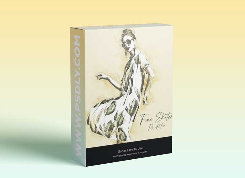 GraphicRiver - Fine Sketch Photoshop Action 31370147