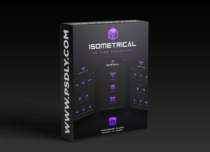 GraphicRiver - Isometrical - 3D View Generator - Photoshop Plugin 31406788