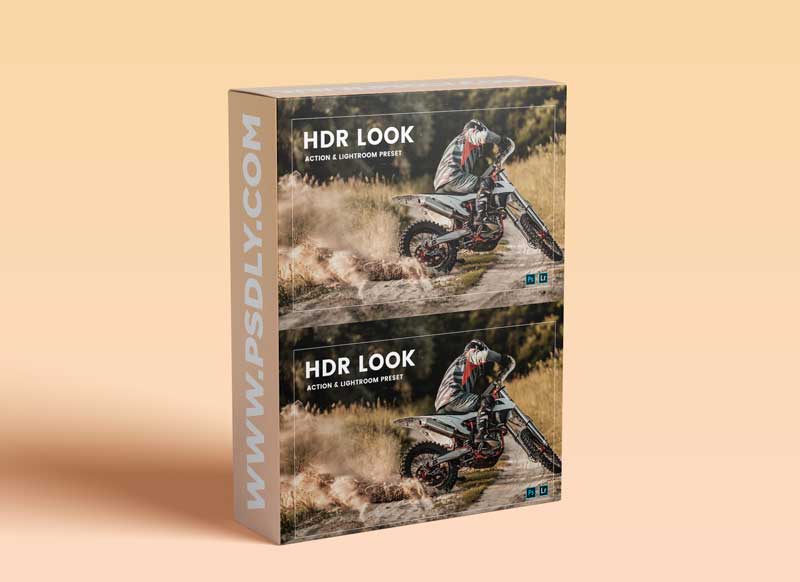 HDR Look Action & Lightroom Preset