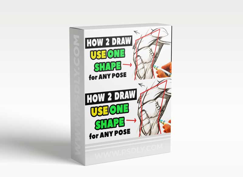How to Draw : ONE shape to Draw ANY Body