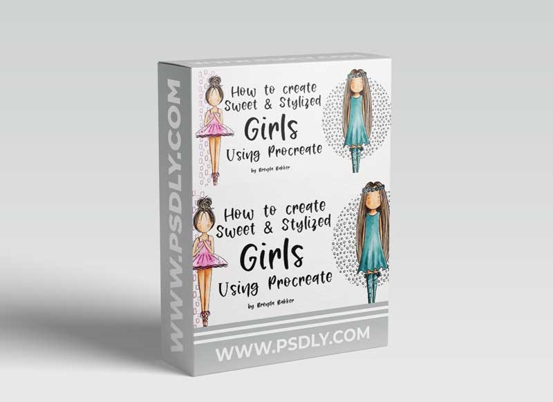 How to create Sweet and Stylized Girls using Procreate