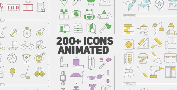 Videohive Icons Library 14484457