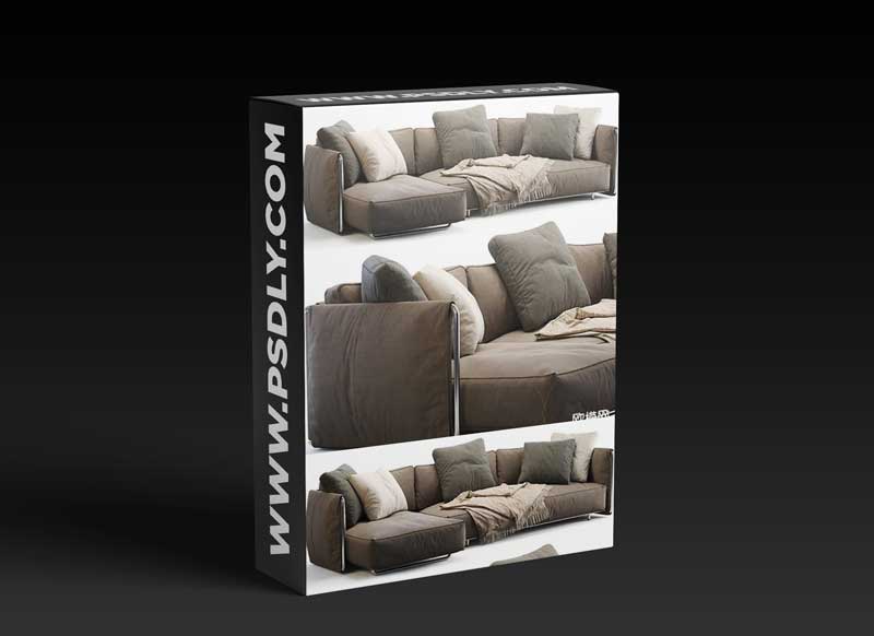Modern fabric sofa combination 05