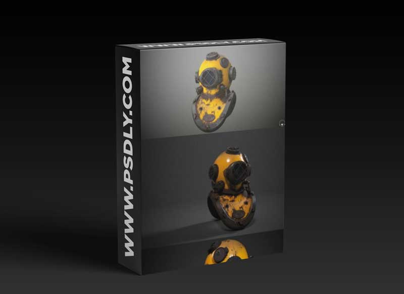 Navy WWII Mark V brass Dive Helmet