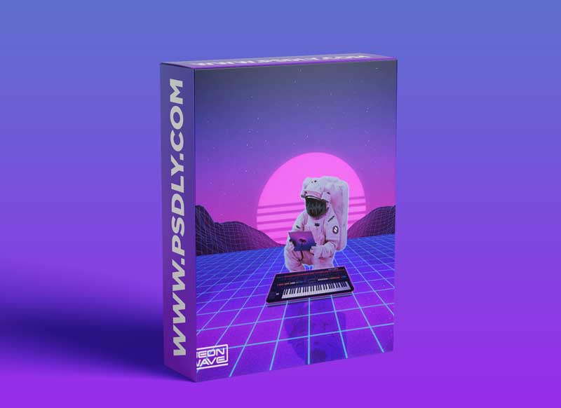 Neon Wave Cosmic Synthwave