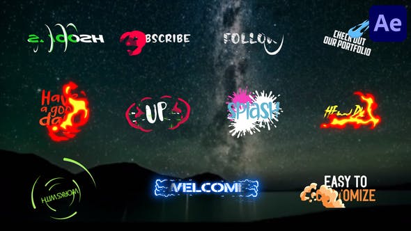 Videohive Dynanic Cartoon Titles After Effects 31530219