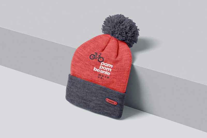 Pom Pom Beanie Mockups