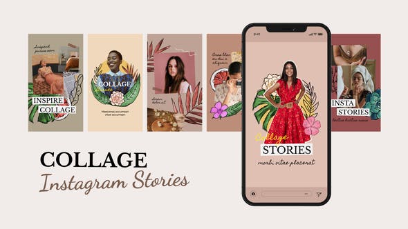 Videohive Collage Fashion Instagram Stories 31456738
