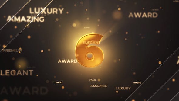 Videohive Gold Countdown Intro MOGRT 31658511