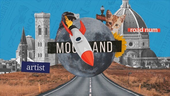 Videohive Collage Art Promo 31764304