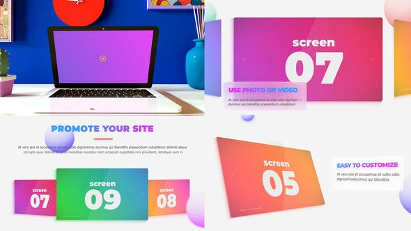 Videohive Colorful Web Promo 31713326
